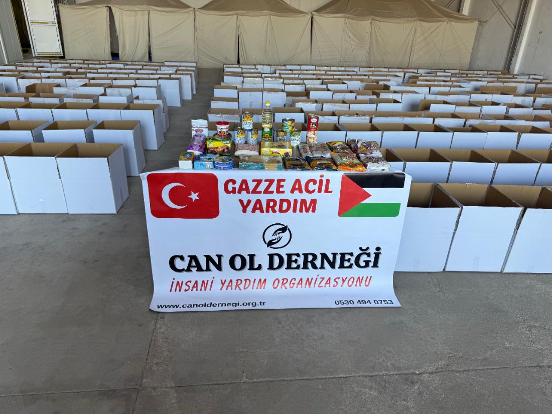 Can Ol Derneği Gazze Acil Yardım